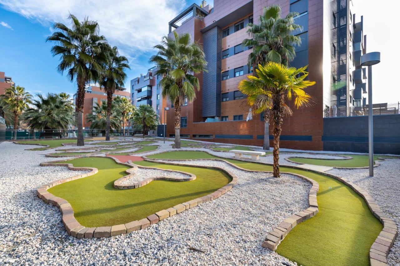 Apartamento Forum-Ciencias Con Piscina, Gym & Parking Granada Buitenkant foto