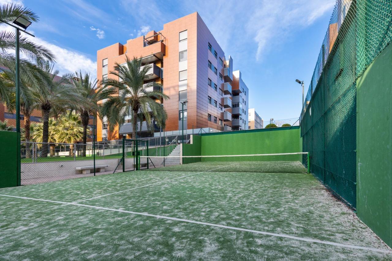 Apartamento Forum-Ciencias Con Piscina, Gym & Parking Granada Buitenkant foto